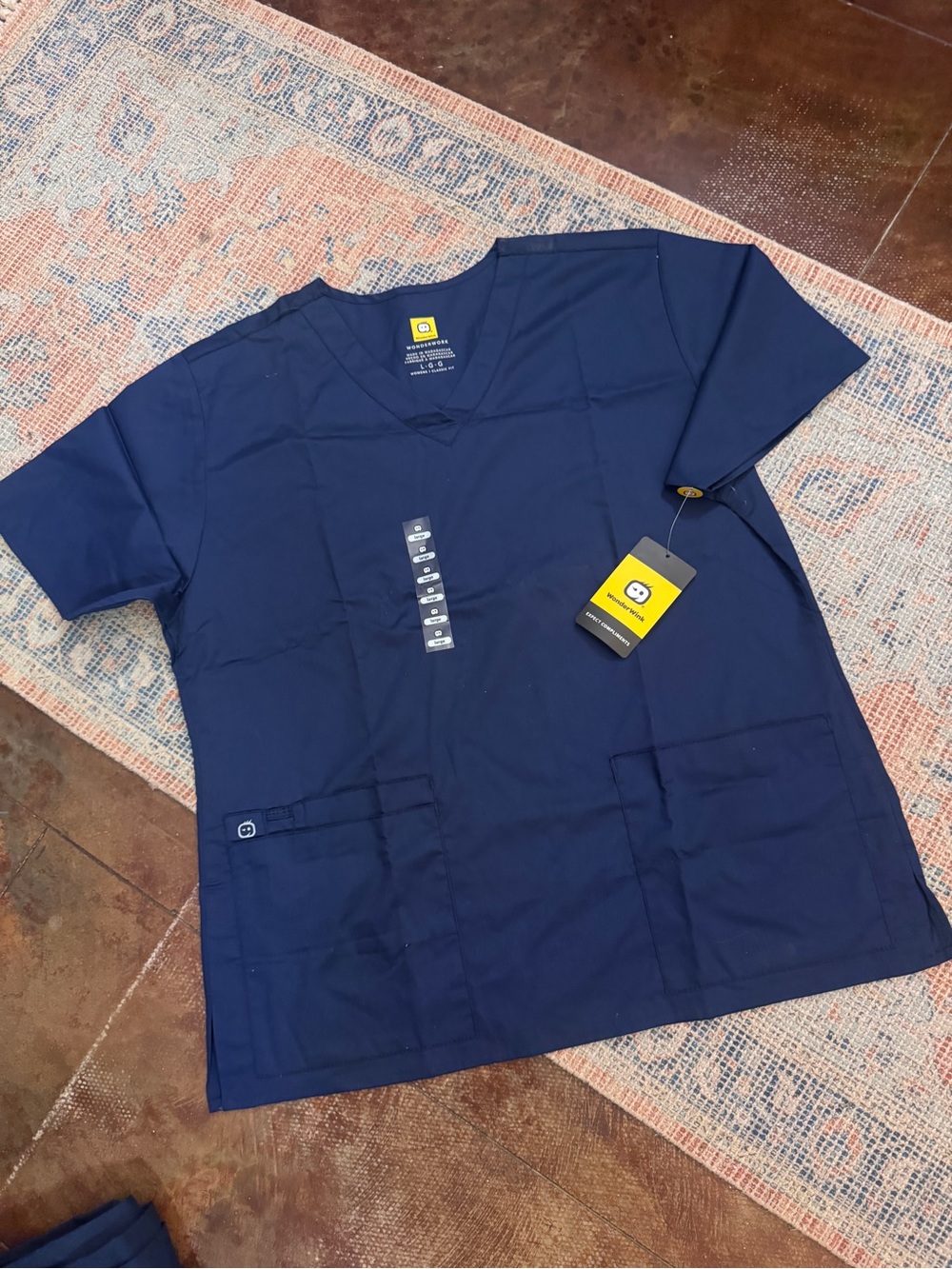 WonderWink scrub top